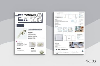 October 2020 Newsletter ESD Cleanroom Fabric Tape